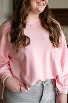 The Keona Top-Long Sleeves-Podos Boutique, a Women's Fashion Boutique Located in Calera, AL