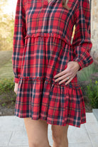 Check It Out Dress-Short Dresses-Podos Boutique, a Women's Fashion Boutique Located in Calera, AL