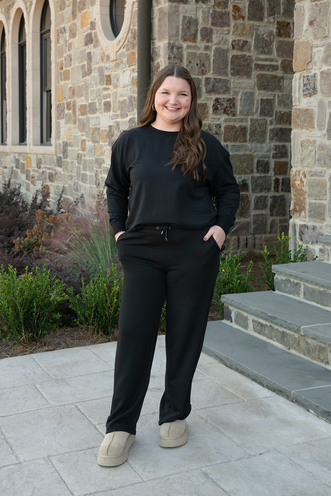 Liquid Energy Lounge Pants-sweatpants-Podos Boutique, a Women's Fashion Boutique Located in Calera, AL