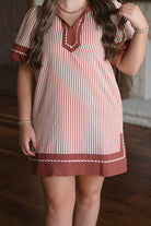 Fall Forward Dress-Short Dresses-Podos Boutique, a Women's Fashion Boutique Located in Calera, AL