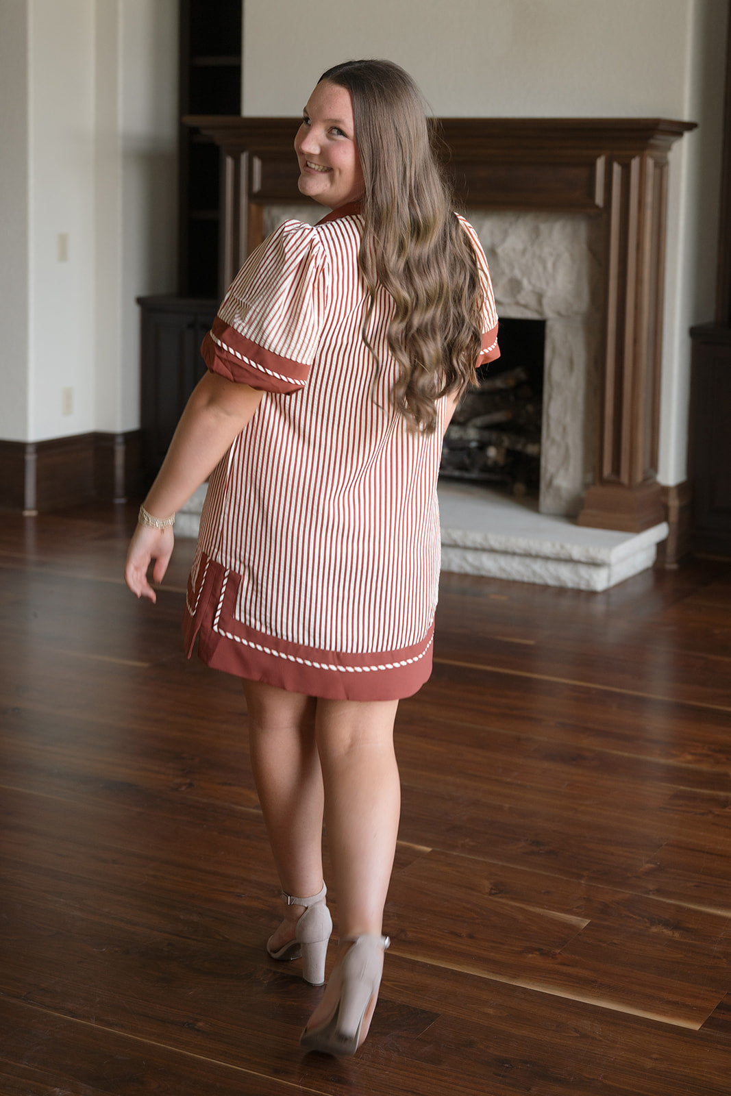 Fall Forward Dress-Short Dresses-Podos Boutique, a Women's Fashion Boutique Located in Calera, AL