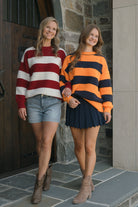 Perfect Game Day Sweater-Sweaters-Podos Boutique, a Women's Fashion Boutique Located in Calera, AL
