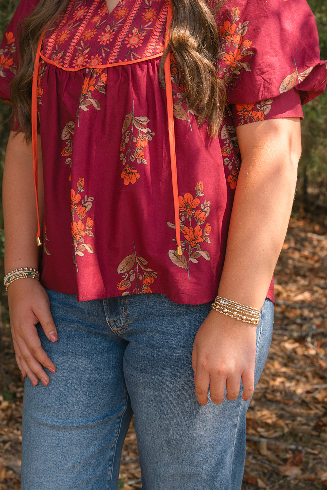 A Step Forward Top-Short Sleeves-Podos Boutique, a Women's Fashion Boutique Located in Calera, AL