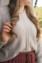 The Bonfire Basic-Sweaters-Podos Boutique, a Women's Fashion Boutique Located in Calera, AL