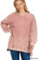 Winter Rose Top-Long Sleeves-Podos Boutique, a Women's Fashion Boutique Located in Calera, AL