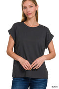 Ready For Anything Tee-Fashion Tops-Podos Boutique, a Women's Fashion Boutique Located in Calera, AL