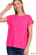 Ready For Anything Tee-Fashion Tops-Podos Boutique, a Women's Fashion Boutique Located in Calera, AL