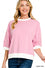 Striped Banded Top-Fashion Tops-Podos Boutique, a Women's Fashion Boutique Located in Calera, AL