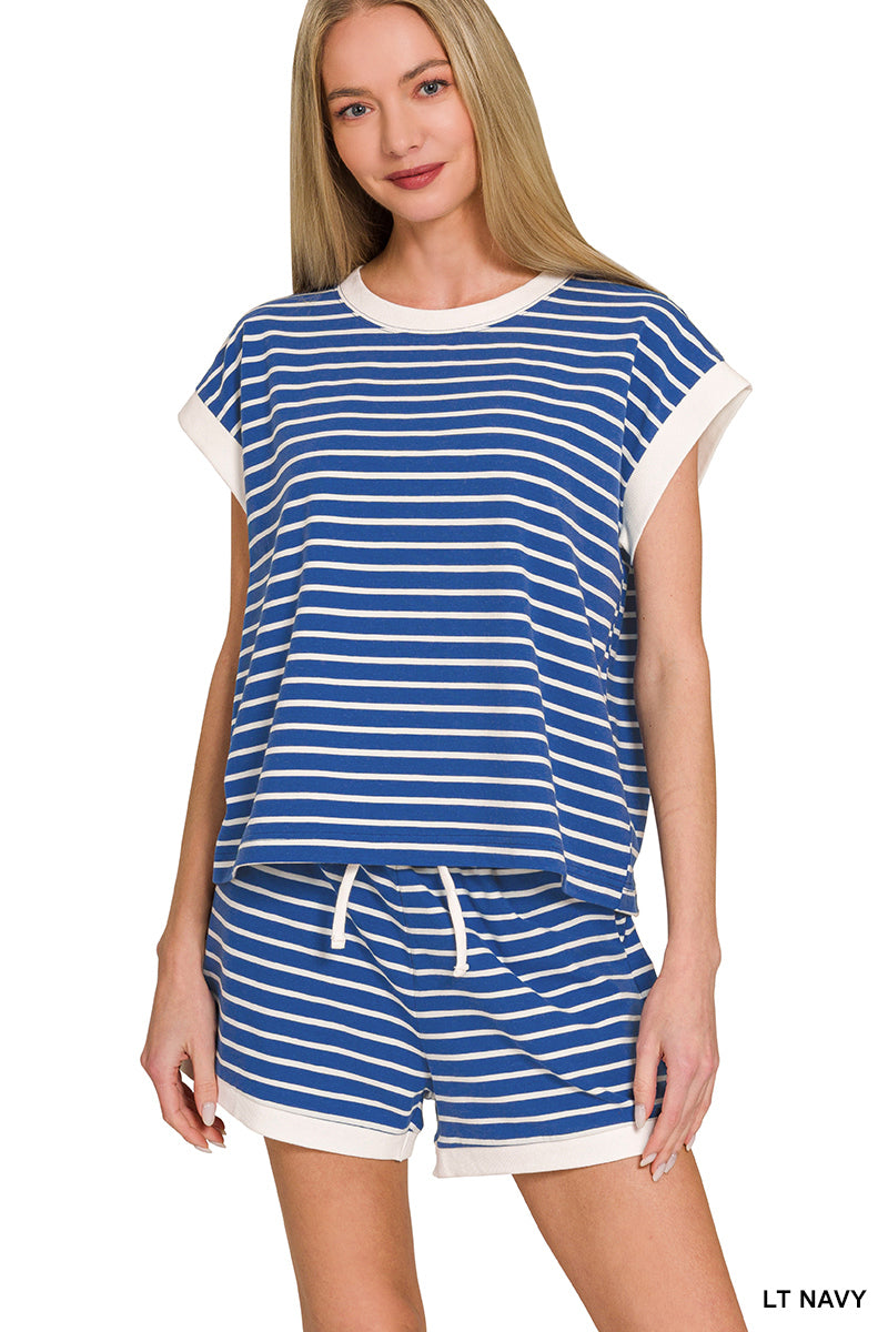 Up For The Contrast Set-Sets-Podos Boutique, a Women's Fashion Boutique Located in Calera, AL