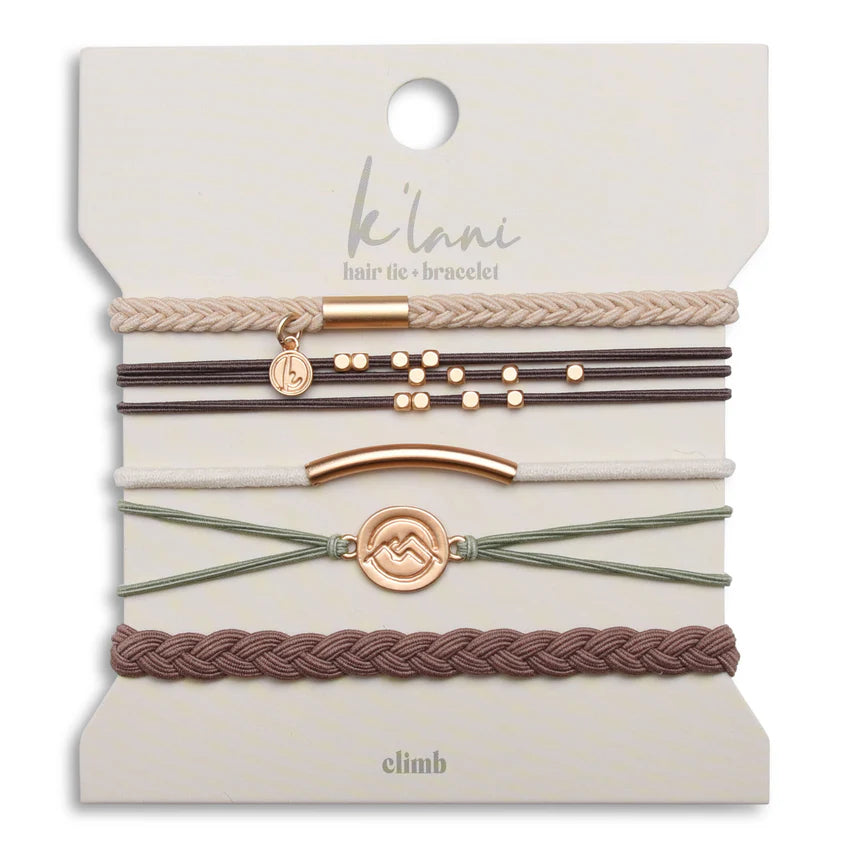 K'Lani Hair Tie Bracelets-Podos Boutique, a Women's Fashion Boutique Located in Calera, AL