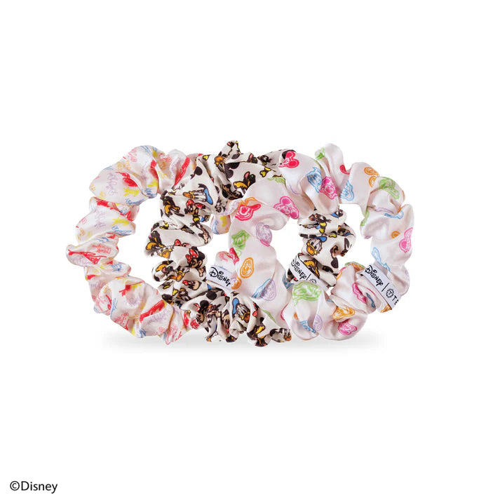 Disney Silk Scrunchies-Hair Accessories-Podos Boutique, a Women's Fashion Boutique Located in Calera, AL