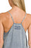 Stone Washed Mini Dress-Short Dresses-Podos Boutique, a Women's Fashion Boutique Located in Calera, AL
