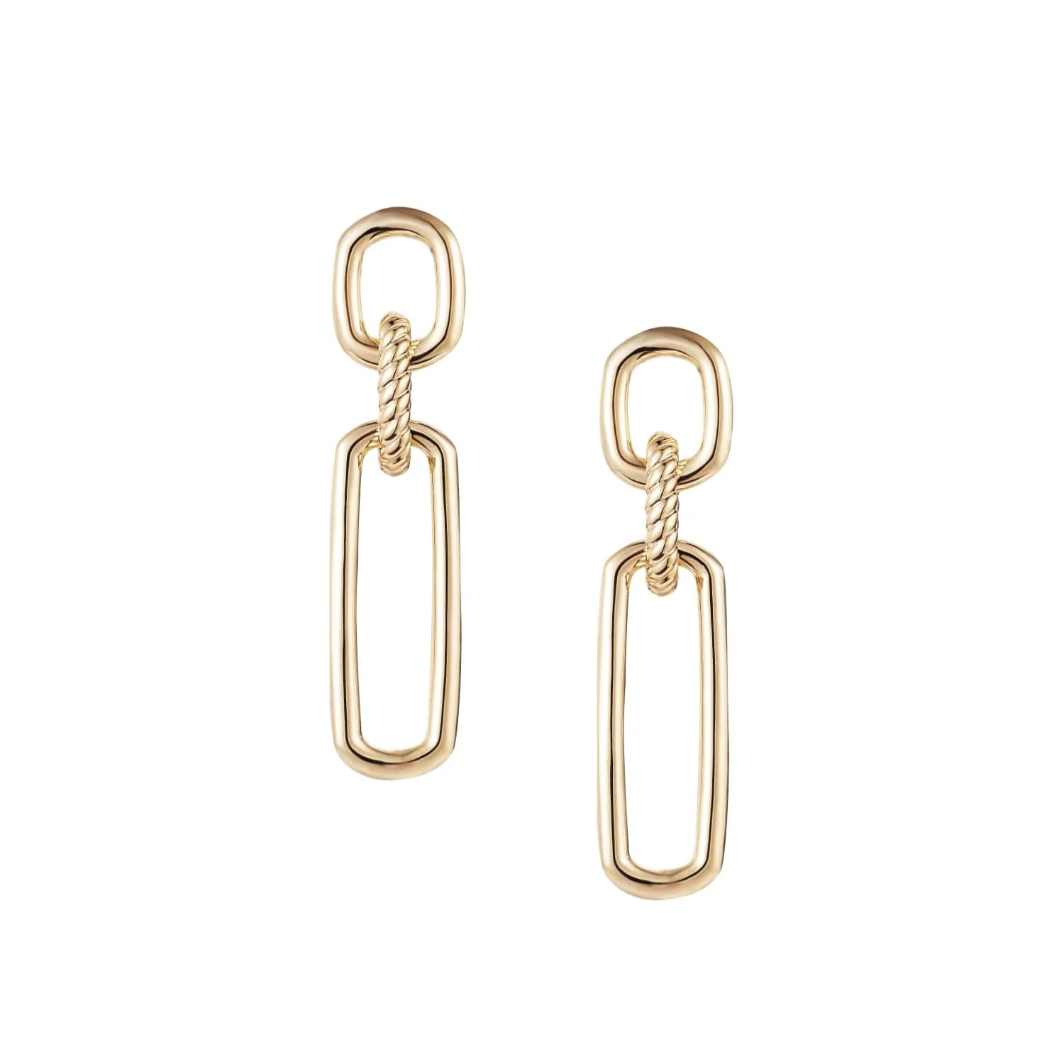 She's Spicy Link Statement Earrings-Earrings-Podos Boutique, a Women's Fashion Boutique Located in Calera, AL