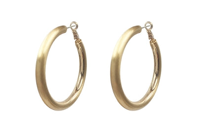 Satin 50MM Hoops-Podos Boutique, a Women's Fashion Boutique Located in Calera, AL