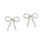 Crystal Bow Studs-Podos Boutique, a Women's Fashion Boutique Located in Calera, AL