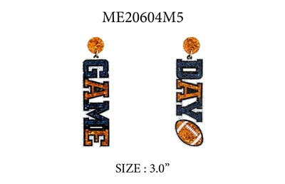 "Gameday" Earrings-Jewelry-Podos Boutique, a Women's Fashion Boutique Located in Calera, AL