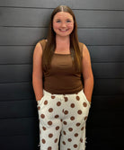The Tie Lounge Pants-Podos Boutique, a Women's Fashion Boutique Located in Calera, AL