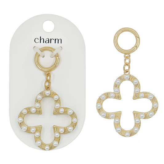 Scarf Necklace Charms-Jewelry-Podos Boutique, a Women's Fashion Boutique Located in Calera, AL