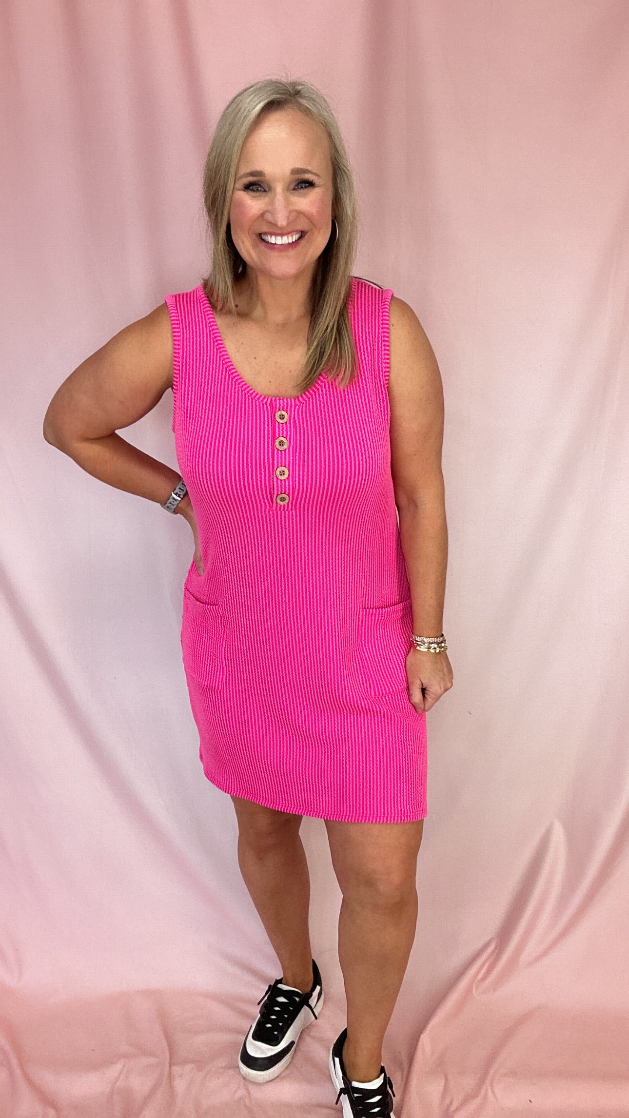 On The Beach Dress-Short Dresses-Podos Boutique, a Women's Fashion Boutique Located in Calera, AL