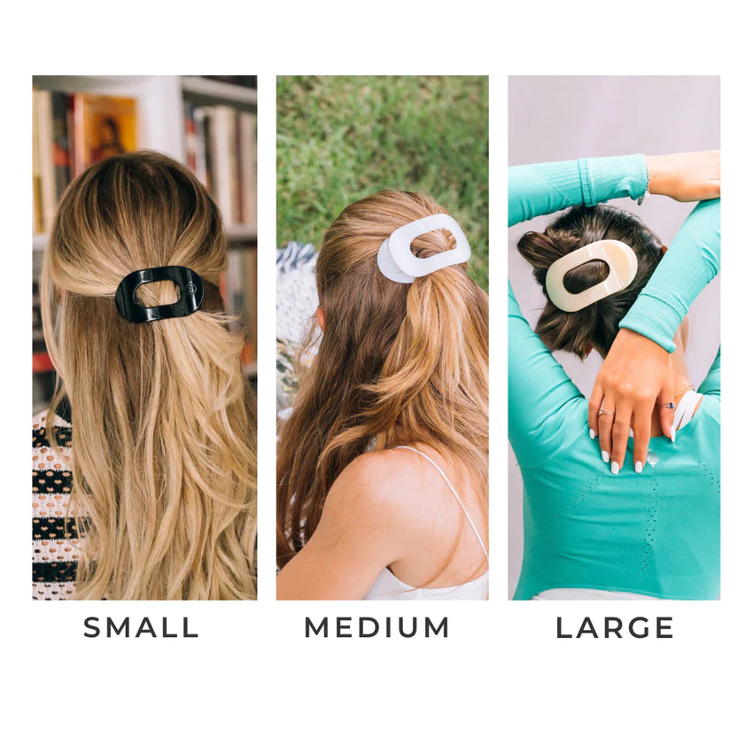 Teleties Flat Round Clip Small-Podos Boutique, a Women's Fashion Boutique Located in Calera, AL