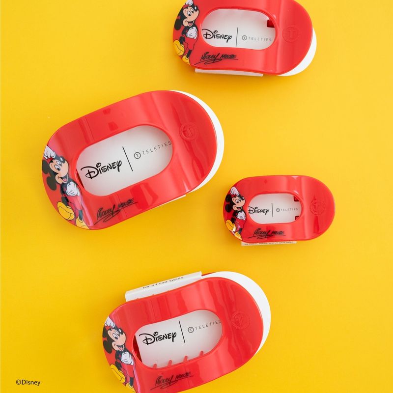 Teleties Disney Flat Round Hair Clip-Hair Accessories-Podos Boutique, a Women's Fashion Boutique Located in Calera, AL