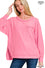 My Favorite Pink Top-Fashion Tops-Podos Boutique, a Women's Fashion Boutique Located in Calera, AL