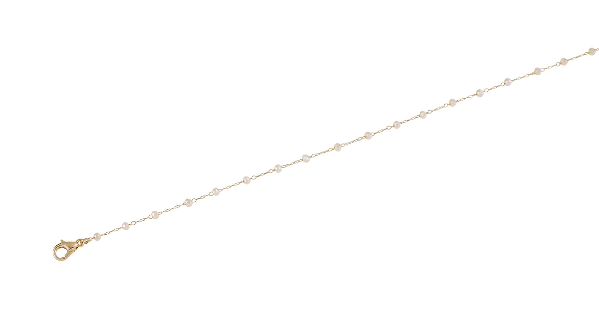 AC's 15" Crystal Necklace-Necklaces-Podos Boutique, a Women's Fashion Boutique Located in Calera, AL