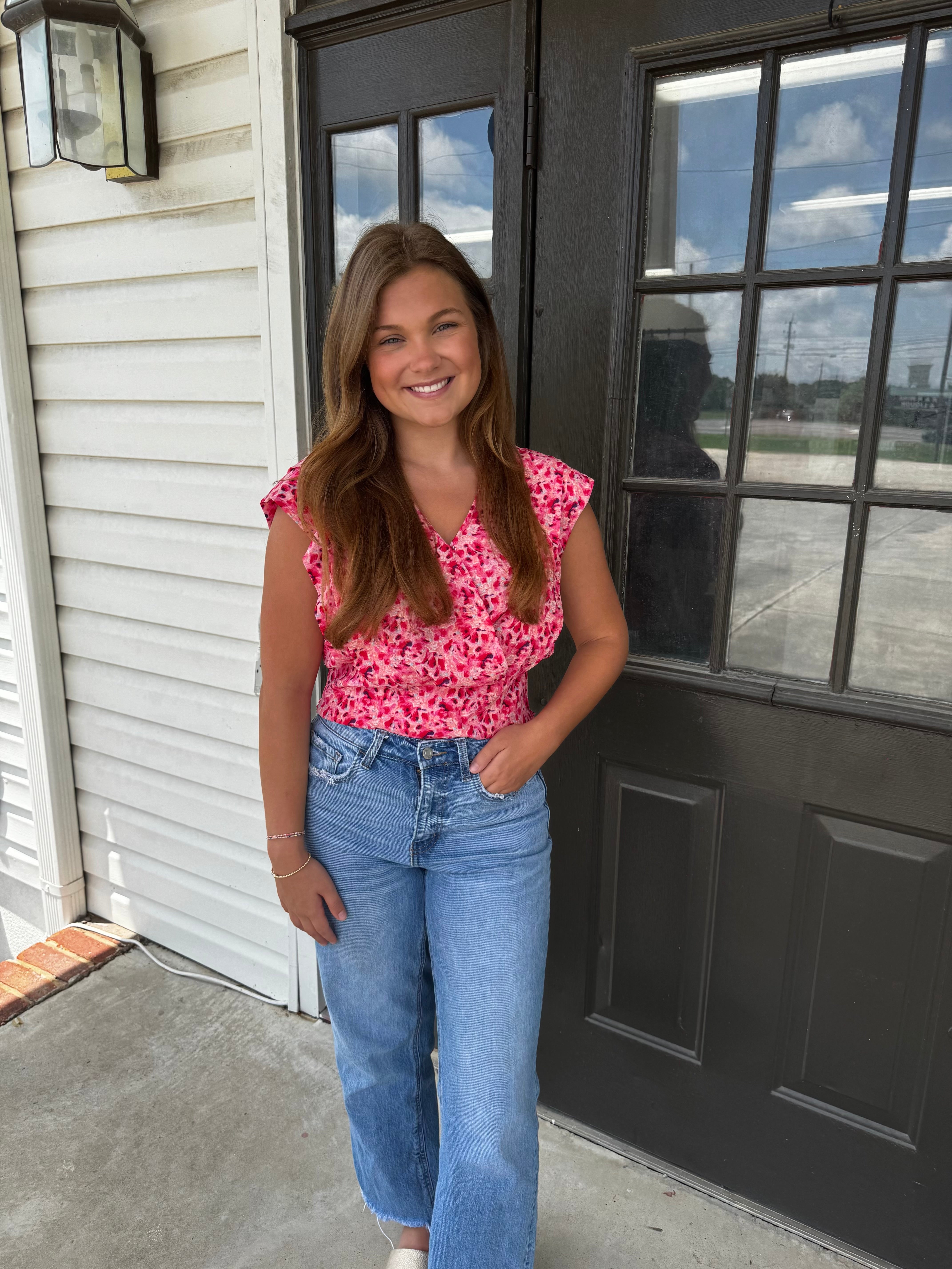 Blooming Beauty-Fashion Tops-Podos Boutique, a Women's Fashion Boutique Located in Calera, AL