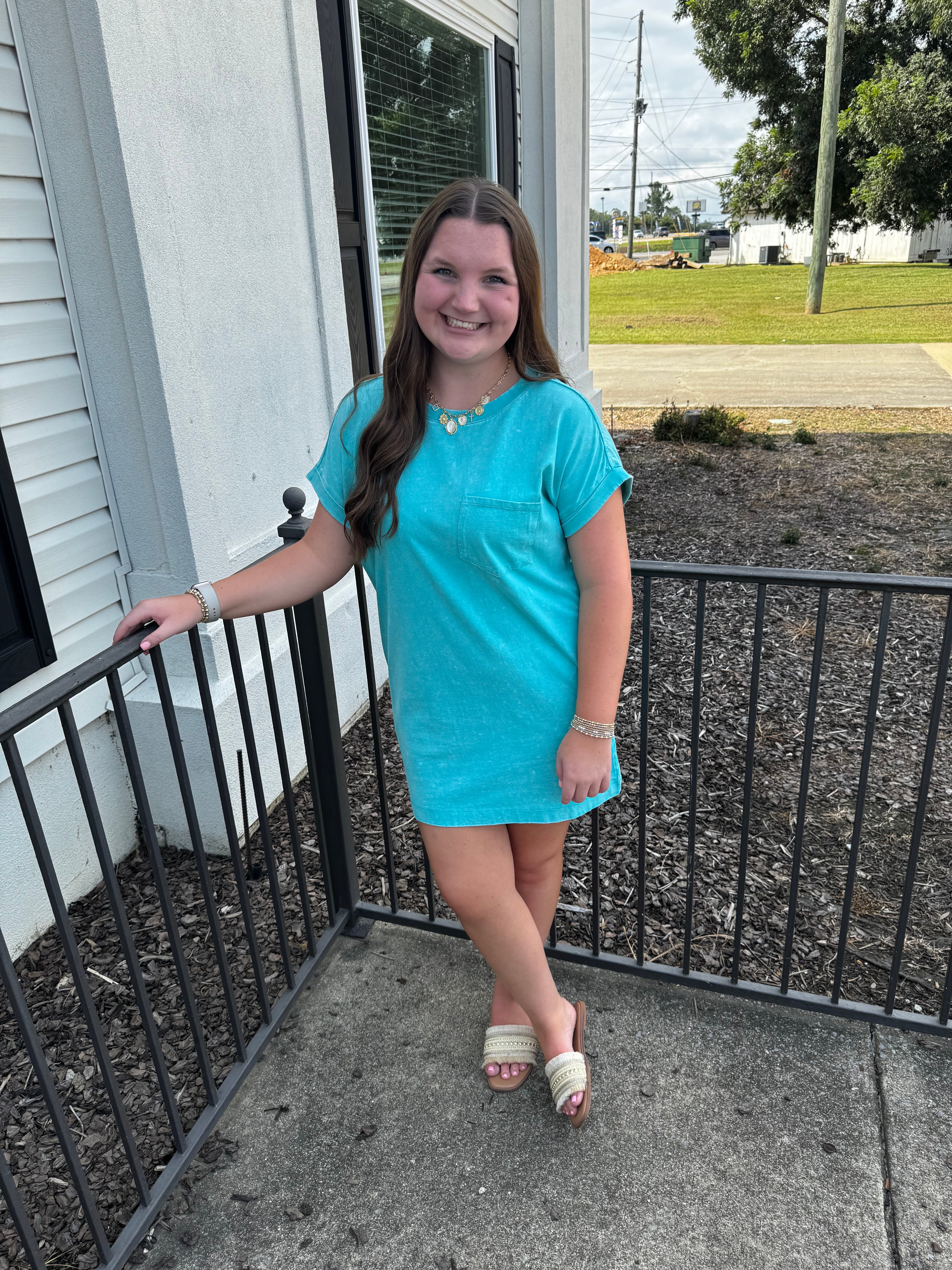 Around Town Dress-Short Dresses-Podos Boutique, a Women's Fashion Boutique Located in Calera, AL