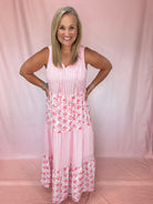 Pieced Together Dress-Podos Boutique, a Women's Fashion Boutique Located in Calera, AL