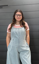 More Than A Statement Overalls-Rompers & Jumpsuits-Podos Boutique, a Women's Fashion Boutique Located in Calera, AL