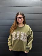 Lulu Mac Embroidered Sweatshirt-Sweatshirts-Podos Boutique, a Women's Fashion Boutique Located in Calera, AL