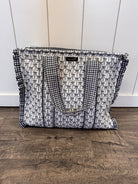 Black Bow Tote-Bags-Podos Boutique, a Women's Fashion Boutique Located in Calera, AL