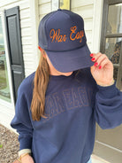 Podos Monogrammed Hats-Podos Boutique, a Women's Fashion Boutique Located in Calera, AL