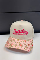 Sunday Worship Club Hat-Hats-Podos Boutique, a Women's Fashion Boutique Located in Calera, AL