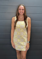 Walking On Sunshine Dress-Short Dresses-Podos Boutique, a Women's Fashion Boutique Located in Calera, AL