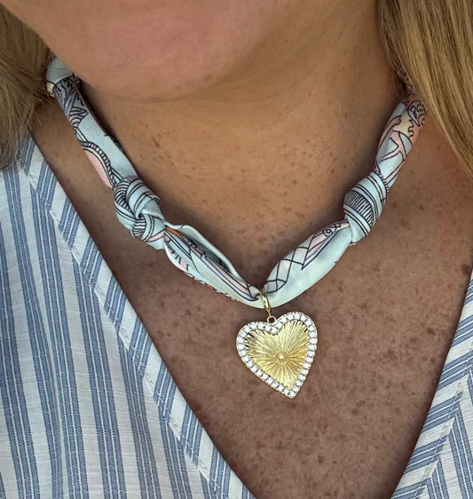 Scarf Necklace-Jewelry-Podos Boutique, a Women's Fashion Boutique Located in Calera, AL