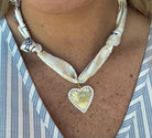 Scarf Necklace-Jewelry-Podos Boutique, a Women's Fashion Boutique Located in Calera, AL