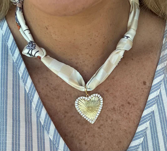 Scarf Necklace-Jewelry-Podos Boutique, a Women's Fashion Boutique Located in Calera, AL