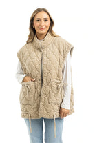 In The Lodge Vest-Vests-Podos Boutique, a Women's Fashion Boutique Located in Calera, AL