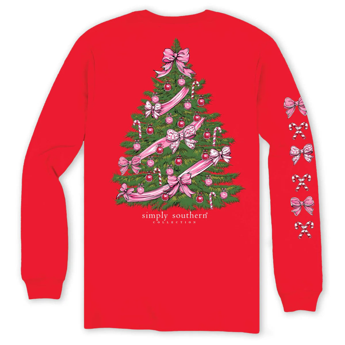 Simply Southern Tree Long Sleeve-Long Sleeves-Podos Boutique, a Women's Fashion Boutique Located in Calera, AL