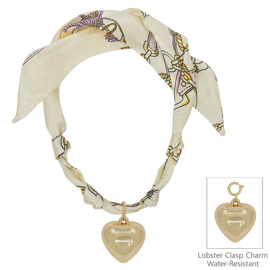 Knotted Scarf Necklace - 1 Charm-Jewelry-Podos Boutique, a Women's Fashion Boutique Located in Calera, AL