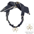 Knotted Scarf Necklace - 1 Charm-Jewelry-Podos Boutique, a Women's Fashion Boutique Located in Calera, AL