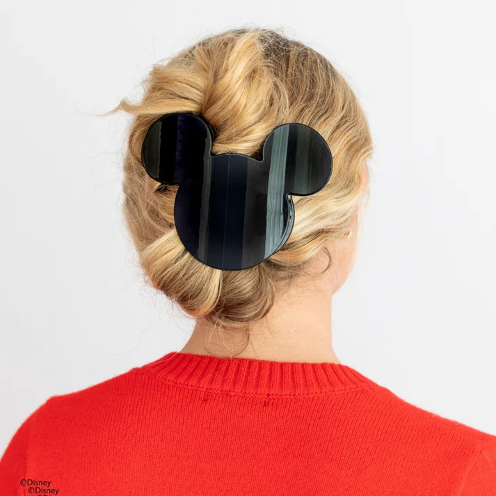 Disney: Mickey and Minnie Shaped Flat Hair Clip-Hair Accessories-Podos Boutique, a Women's Fashion Boutique Located in Calera, AL