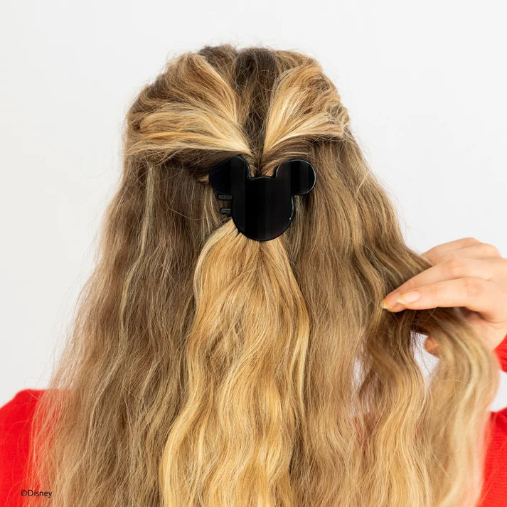Disney: Mickey and Minnie Shaped Flat Hair Clip-Hair Accessories-Podos Boutique, a Women's Fashion Boutique Located in Calera, AL
