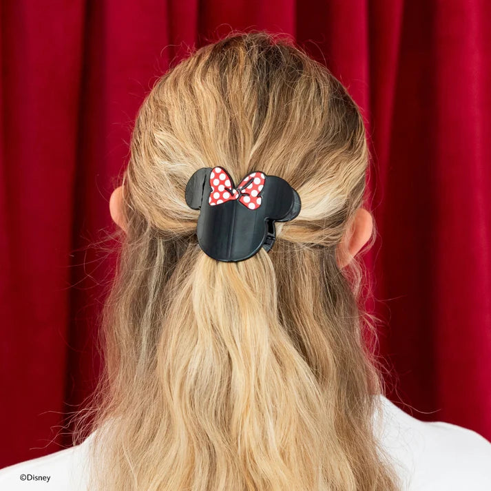 Disney: Mickey and Minnie Shaped Flat Hair Clip-Hair Accessories-Podos Boutique, a Women's Fashion Boutique Located in Calera, AL