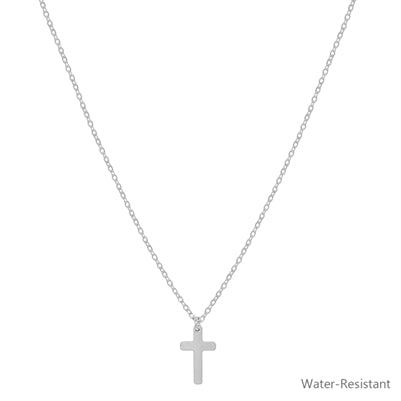 Small Cross Necklace-Podos Boutique, a Women's Fashion Boutique Located in Calera, AL