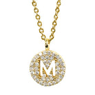 Maya J Love Letter Initial Necklace-Jewelry-Podos Boutique, a Women's Fashion Boutique Located in Calera, AL