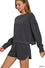 Fleece Sweatshirt and Short Set-Lounge Wear-Podos Boutique, a Women's Fashion Boutique Located in Calera, AL