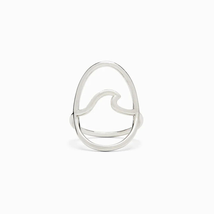 PV Large Wave Ring-Rings-Podos Boutique, a Women's Fashion Boutique Located in Calera, AL